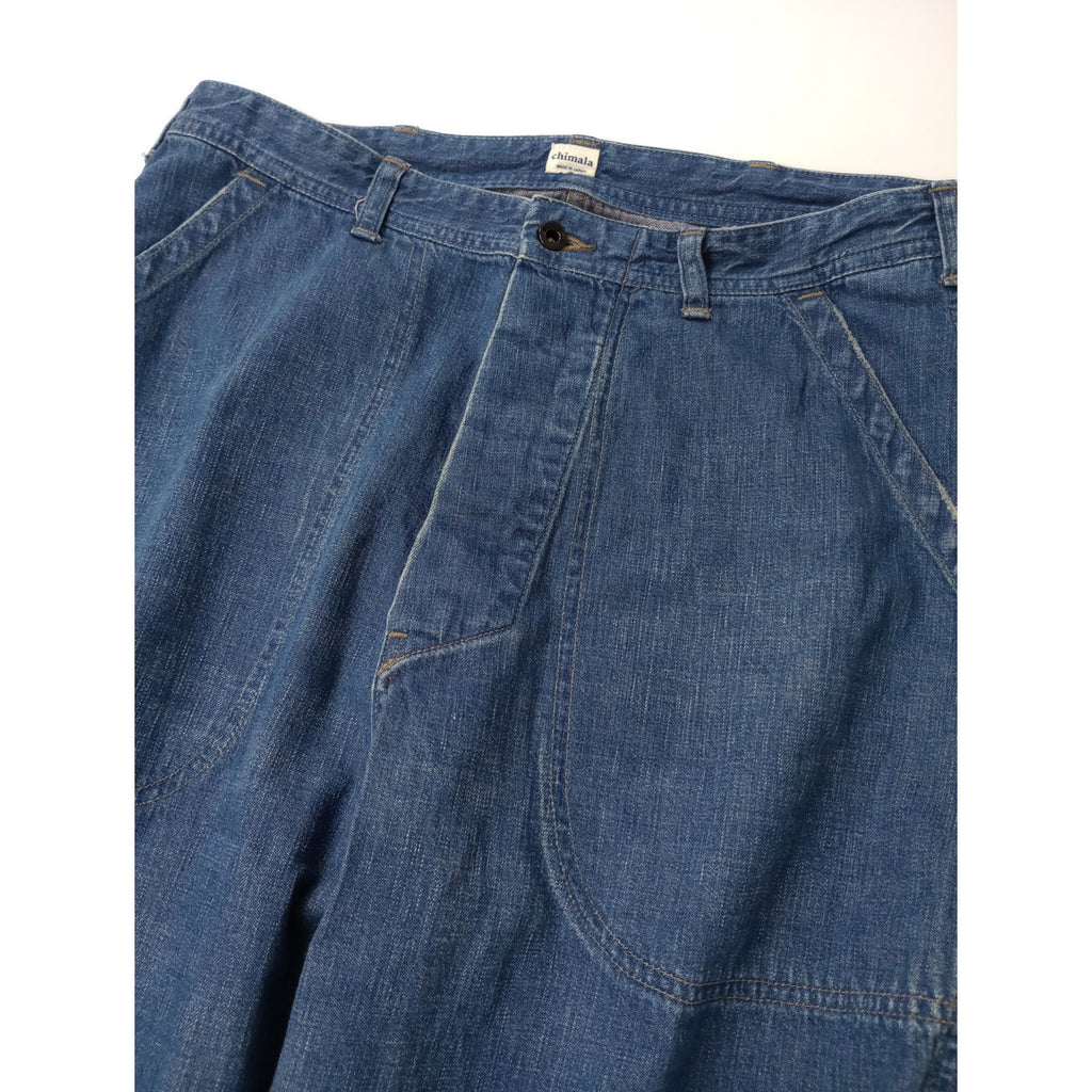 chimala チマラ デニムパンツ ブルー  26 【中古】