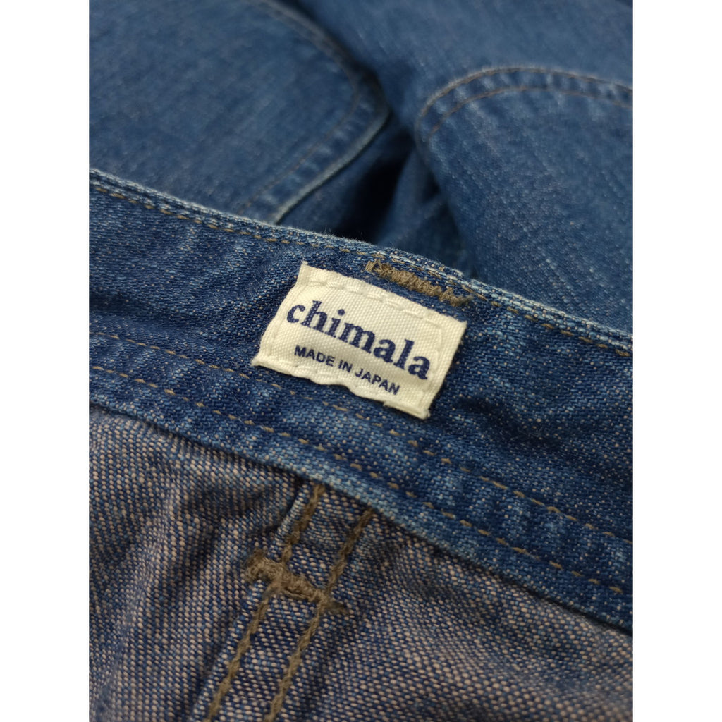 chimala チマラ デニムパンツ ブルー  26 【中古】