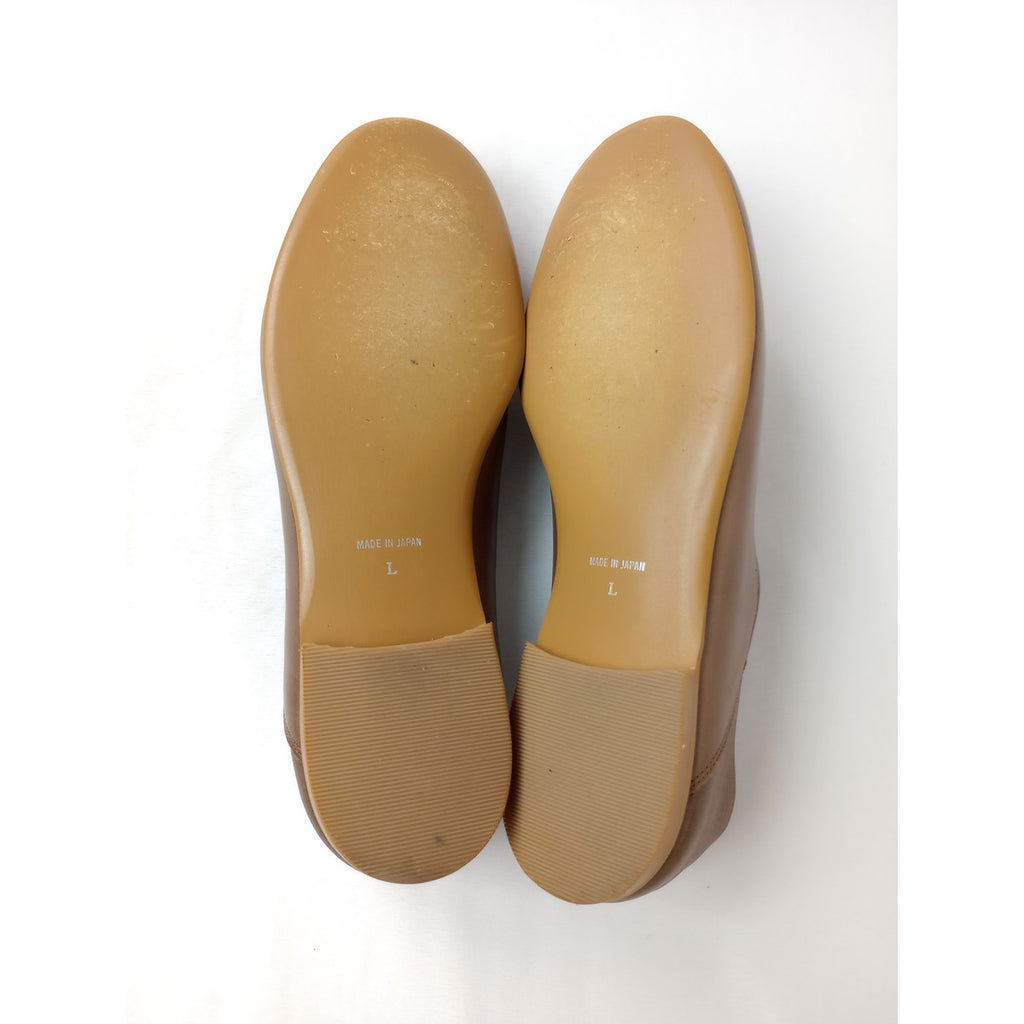 que shoes キュー シューズ レザー シューズ 靴   スリッポン  L  【中古】