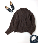 24AW JOURNAL STANDARD LUXE ジャーナルスタンダード ラックス ニットカーディガン ダークブラウン  (3M＋2005)【中古】