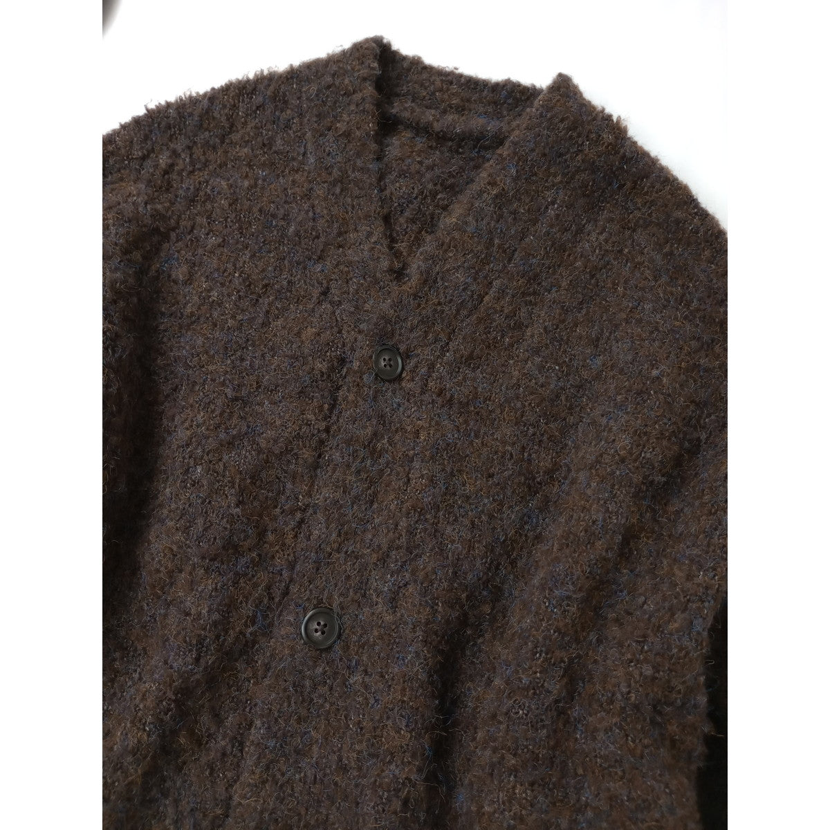 24AW JOURNAL STANDARD LUXE ジャーナルスタンダード ラックス ニットカーディガン ダークブラウン  (3M＋2005)【中古】