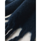 Barbour  バブアー  Ellison  ソリッド  マフラー  ネイビー 【中古】