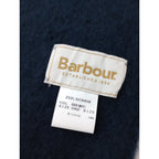 Barbour  バブアー  Ellison  ソリッド  マフラー  ネイビー 【中古】