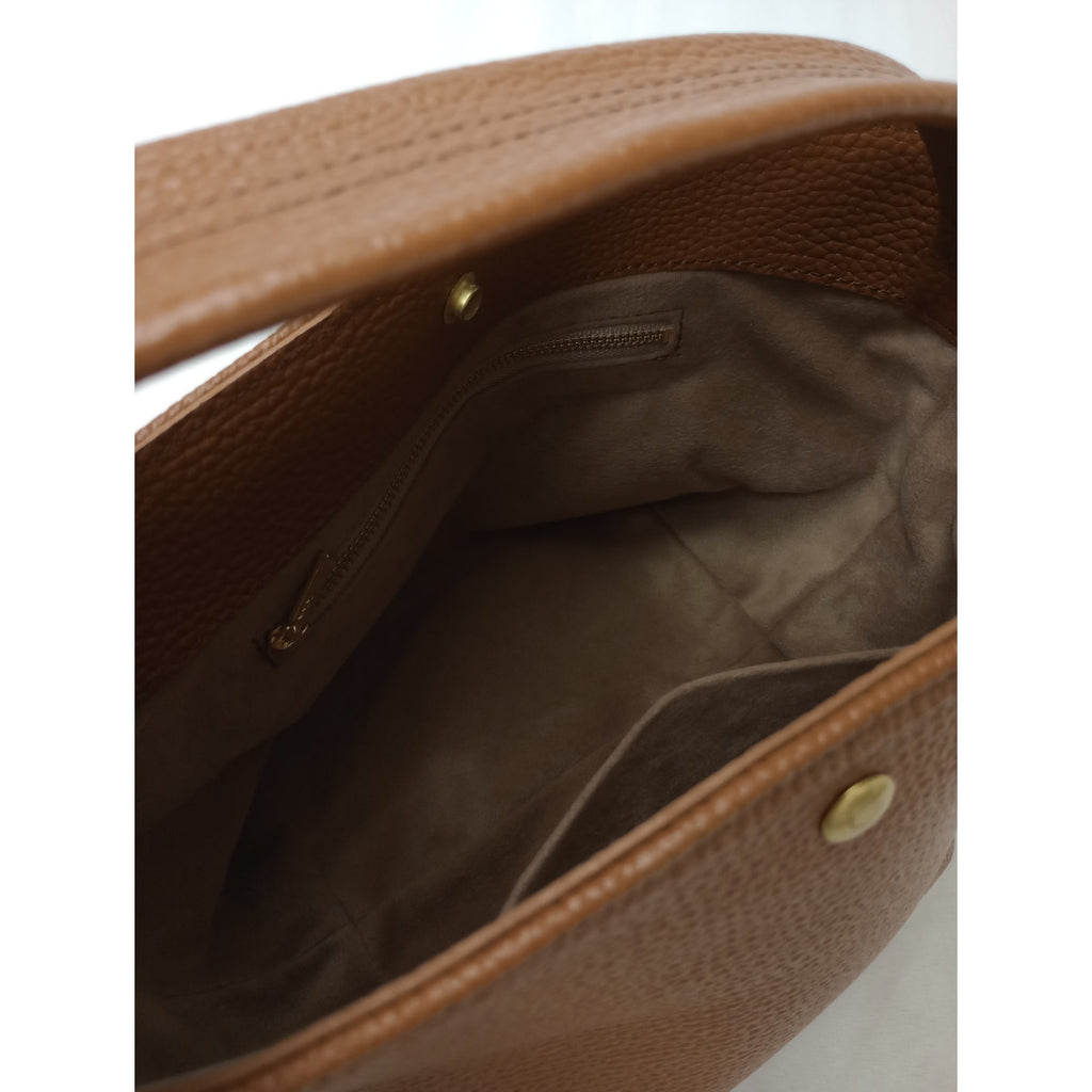 Ch!iii BAG チーバック Leather Bascket レザー バスケット バッグ  ブラウン 【中古】