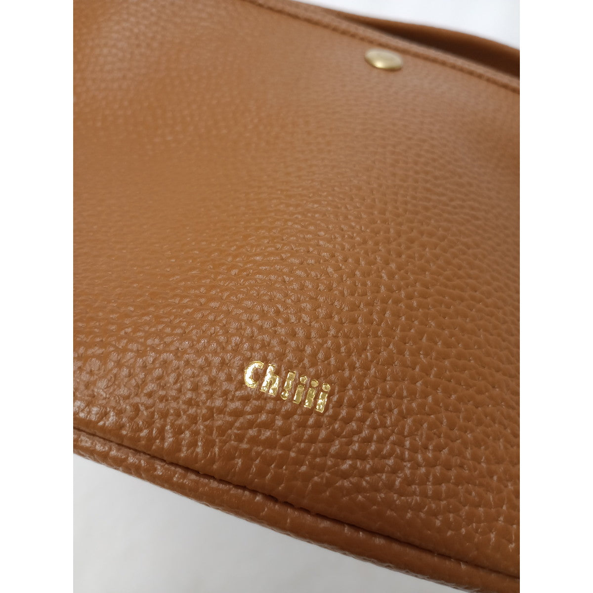 Ch!iii BAG チーバック Leather Bascket レザー バスケット バッグ  ブラウン 【中古】