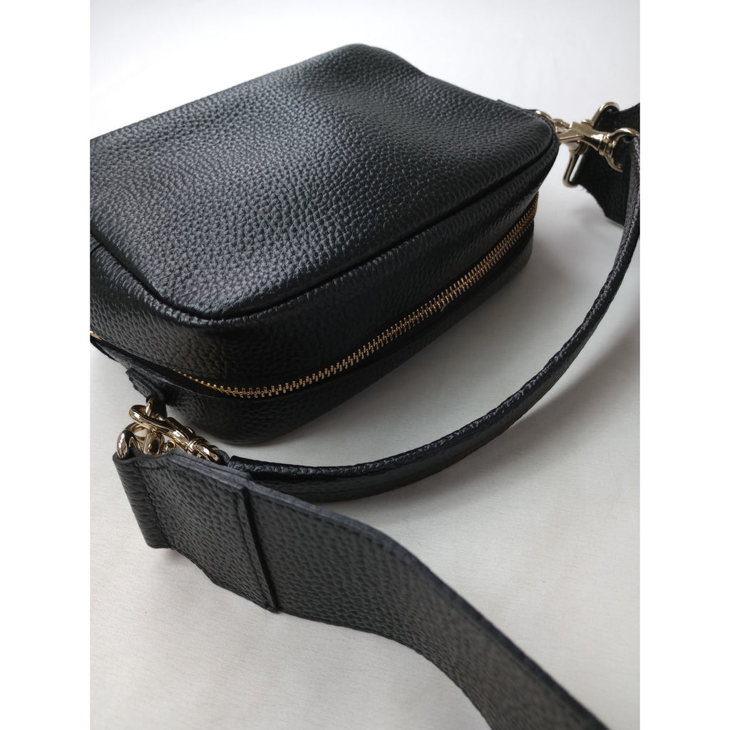 Ch!iii BAG チーバック Widebelt Boston ワイドベルトボストンショルダーバッグ 黒 ブラック 3WAY 【中古】