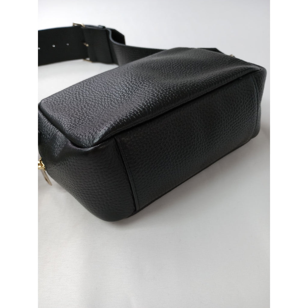 Ch!iii BAG チーバック Widebelt Boston ワイドベルトボストンショルダーバッグ 黒 ブラック 3WAY 【中古】