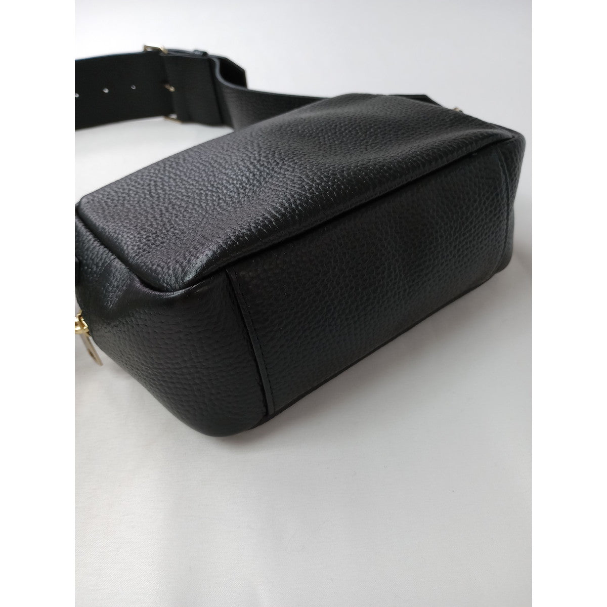 Ch!iii BAG チーバック Widebelt Boston ワイドベルトボストンショルダーバッグ 黒 ブラック 3WAY 【中古】