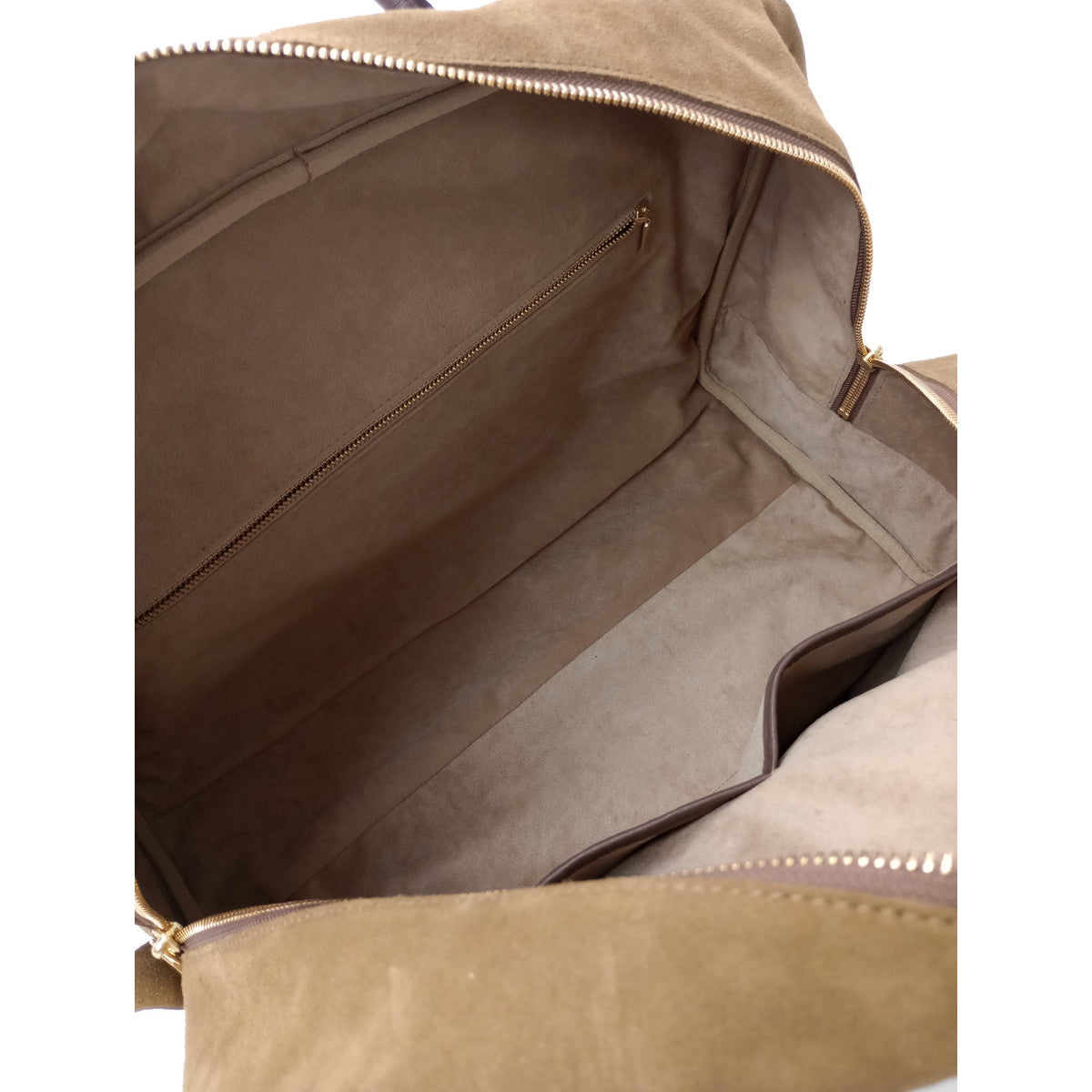Ch!iii BAG チーバック Suede Big Boston camel スウェードビッグ ボストン バッグ  ブラウン 【中古】