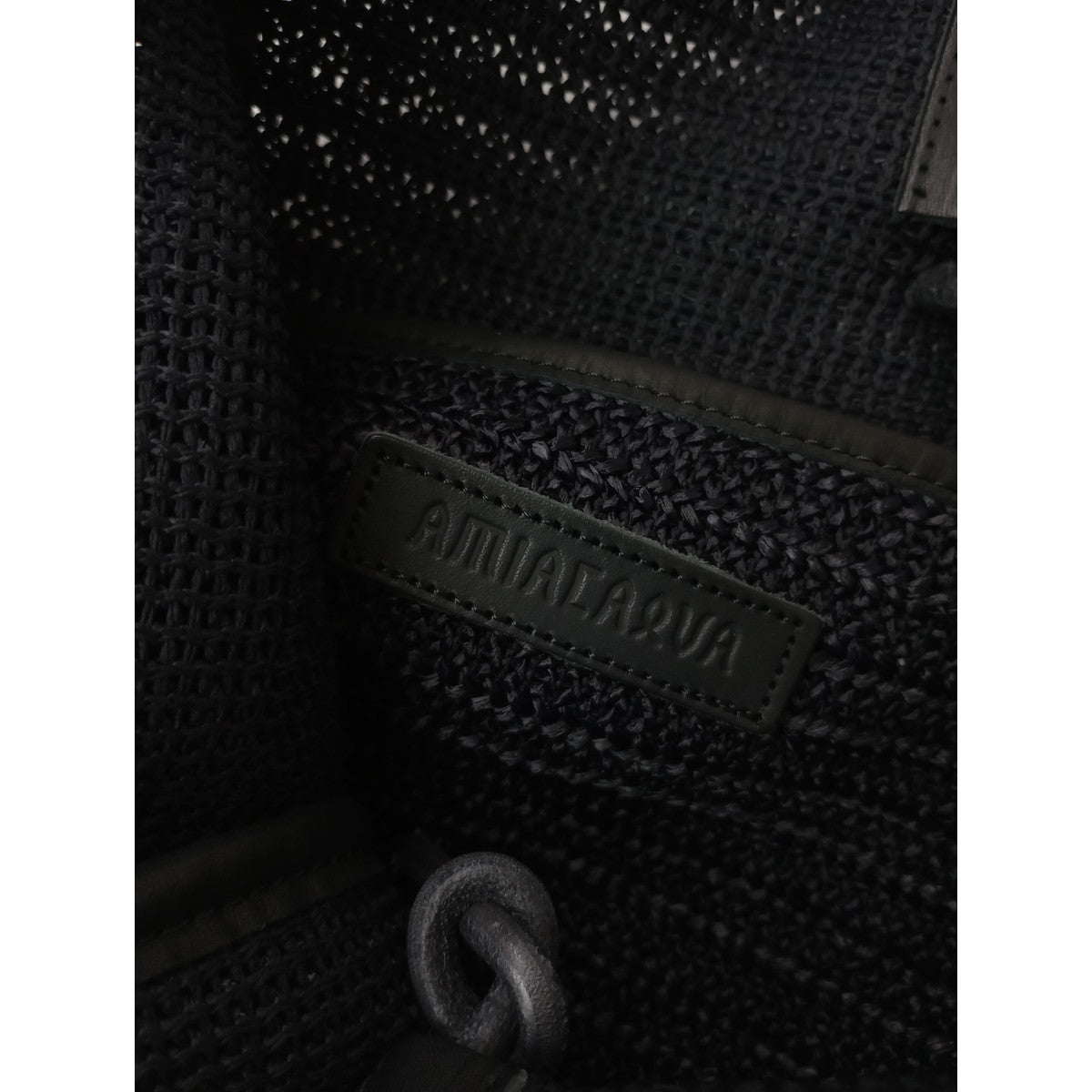 AMIACALVA アミアカルヴァ Classy Tote トートバッグ 黒 ブラック 【中古】