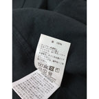 TICCA ティッカ リネン 麻 100％ ロング ワンピース 黒 ブラック 【中古】