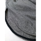 TICCA  ティッカ  ハウンドトゥース  ウール シャツ ロング ワンピース 白黒  【中古】