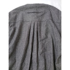 TICCA  ティッカ  ハウンドトゥース  ウール シャツ ロング ワンピース 白黒  【中古】