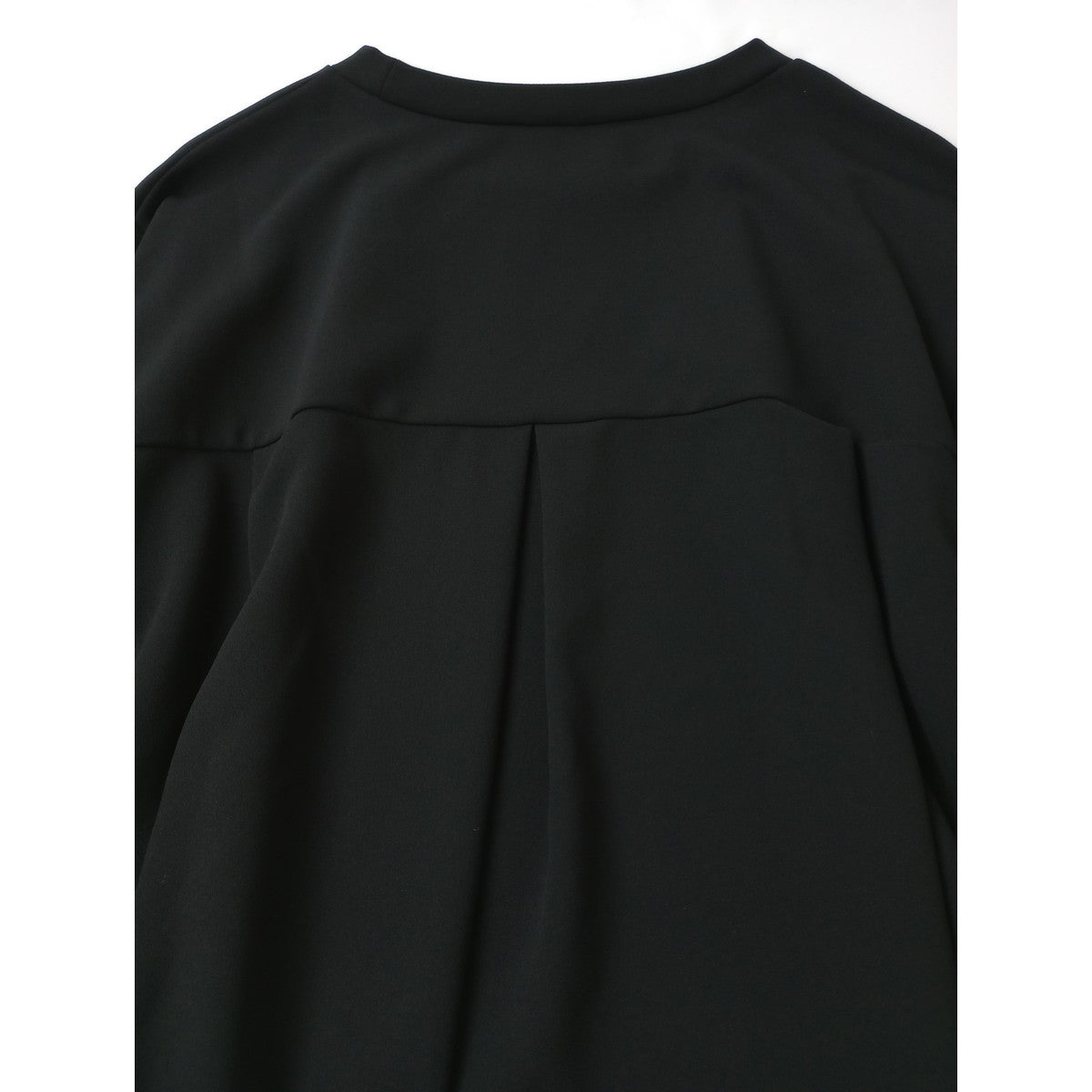 BEARDSLEY ビアズリー  Tブラウス ポリエステル ストレッチ 長袖 カットソー トップス  黒 ブラック  【中古】