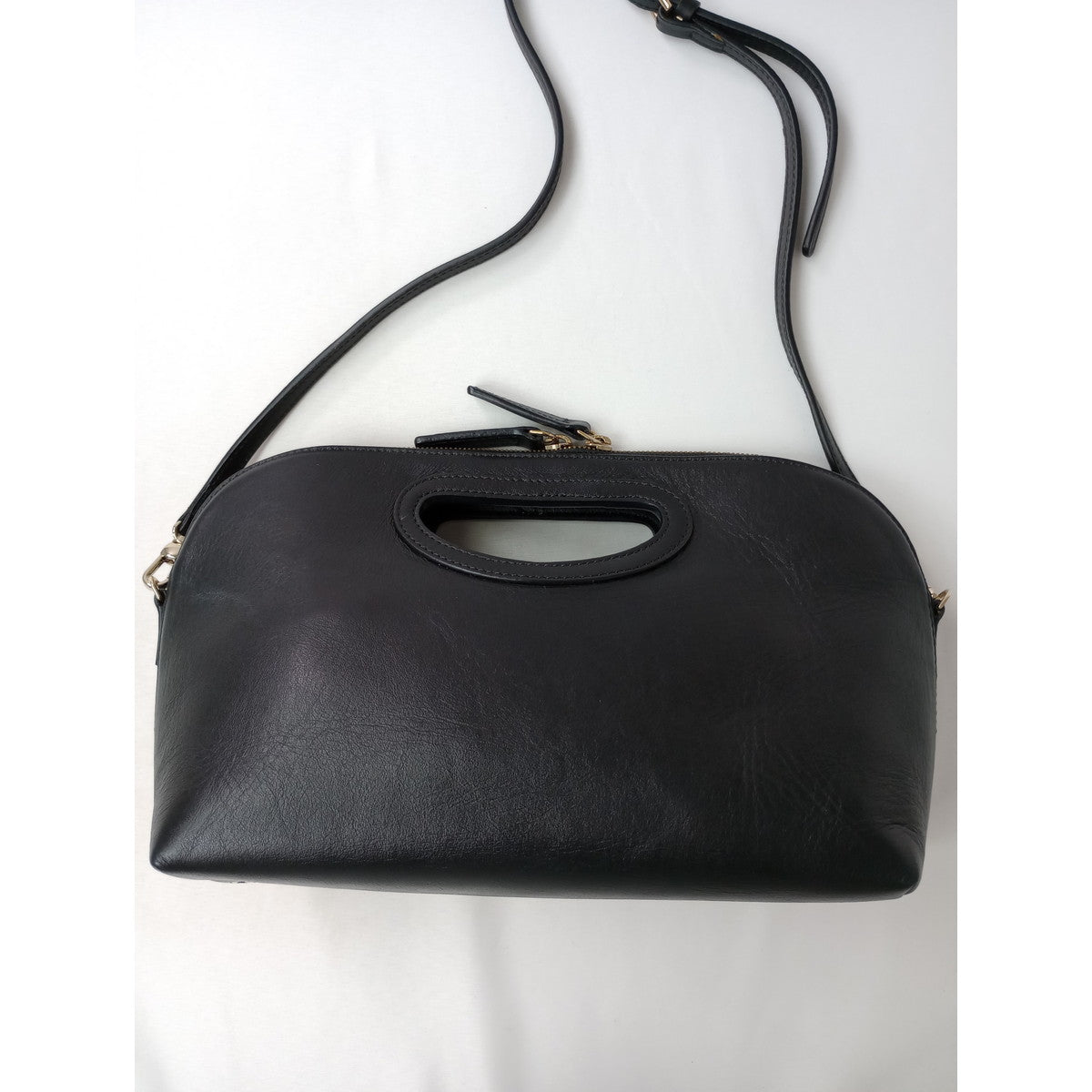 PELLICO ペリーコ  パイソン バイカラー レザー ハンド バッグ クラッチ ショルダー 白黒   【中古】
