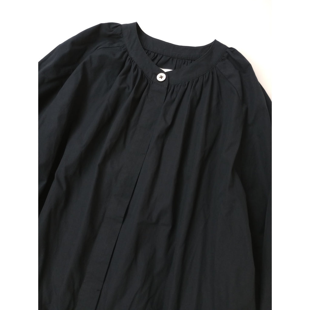 RHC Ron Herman アールエイチシー ロンハーマン  Flare Mini Dress フレア ミニ  ドレス シャツ ワンピース チュニック 黒 ブラック  XS 【中古】