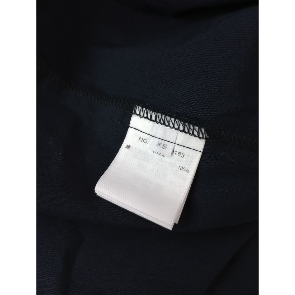 RHC Ron Herman アールエイチシー ロンハーマン  Flare Mini Dress フレア ミニ  ドレス シャツ ワンピース チュニック 黒 ブラック  XS 【中古】