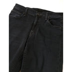 MOTHER マザー mid rise rambler zip ankle ザ ミッド ライズ ジップ ランブラー アンクル デニムパンツ 黒 ブラック 【中古】