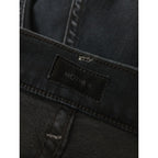 MOTHER マザー mid rise rambler zip ankle ザ ミッド ライズ ジップ ランブラー アンクル デニムパンツ 黒 ブラック 【中古】