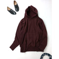 ATON エイトン Natural Dyed Hoodie ナチュラルダイ プルオーバー スウェット パーカー フーディー ワインレッド 02 (5M＋2004)【中古】