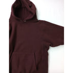 ATON エイトン Natural Dyed Hoodie ナチュラルダイ プルオーバー スウェット パーカー フーディー ワインレッド 02 (5M＋2004)【中古】