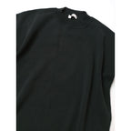 ATON エイトン 50/2 NATURAL DYE ORGANIC COTTON  モックネックタンクトップ 黒 ブラック 02   【中古】