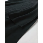 ATON エイトン 50/2 NATURAL DYE ORGANIC COTTON  モックネックタンクトップ 黒 ブラック 02   【中古】
