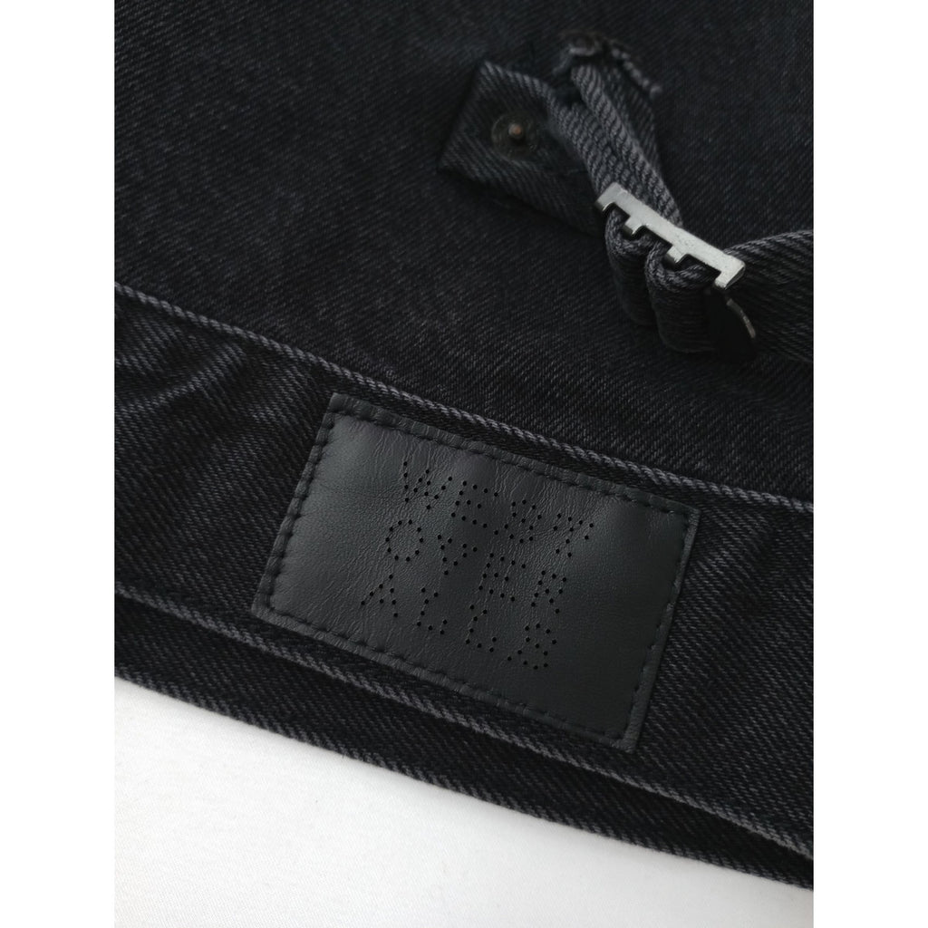 25AW WESTOVERALLS  ウエスト オーバーオールズ BIC DENIM JKT デニム ジャケット gジャン 黒 ブラック  メンズ【中古】