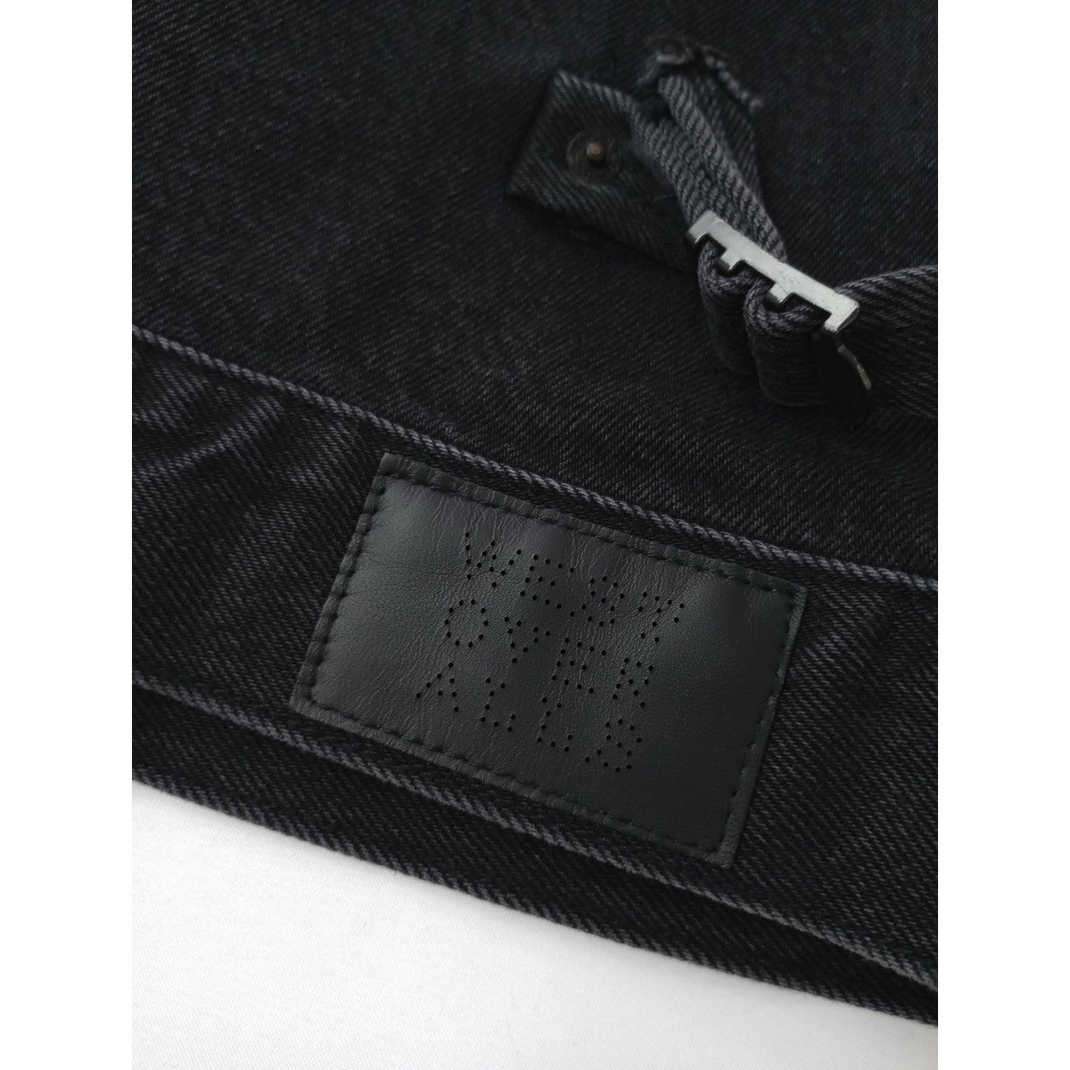 25AW WESTOVERALLS  ウエスト オーバーオールズ BIC DENIM JKT デニム ジャケット gジャン 黒 ブラック  メンズ【中古】