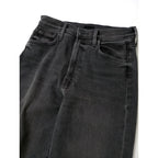 25AW MOTHER マザー THE RANBLER ZIP ANKLE デニムパンツ 黒 ブラック 26  【中古】