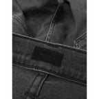 25AW MOTHER マザー THE RANBLER ZIP ANKLE デニムパンツ 黒 ブラック 26  【中古】