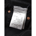 25AW MOTHER マザー THE RANBLER ZIP ANKLE デニムパンツ 黒 ブラック 26  【中古】