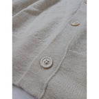 美品 Maison Margiela メゾンマルジェラ ELBOW PATCH WOOL CARDIGAN エルボーパッチ ニットカーディガン アイボリー M