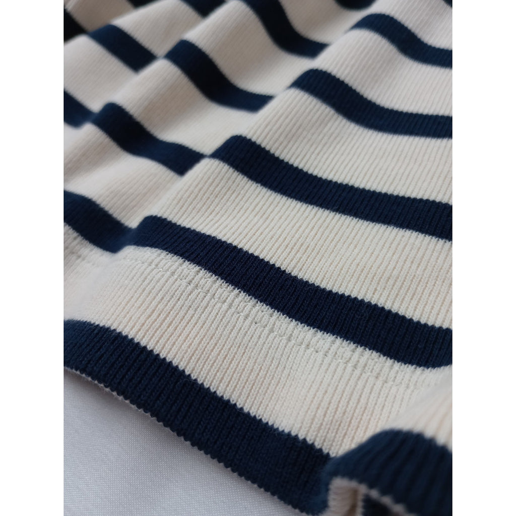 JIL SANDER+  ジルサンダープラス  ボーダー Tシャツ ロンT  長袖 カットソー トップス ネイビー  S