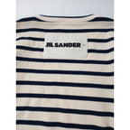 JIL SANDER+  ジルサンダープラス  ボーダー Tシャツ ロンT  長袖 カットソー トップス ネイビー  S