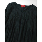 25SS  Merlette exclusive for Ron Hermanマーレット 別注 SOLIS MADIA MIDI DRESS ソリスマイダミディドレス ロングワンピース 黒 ブラック 【中古】