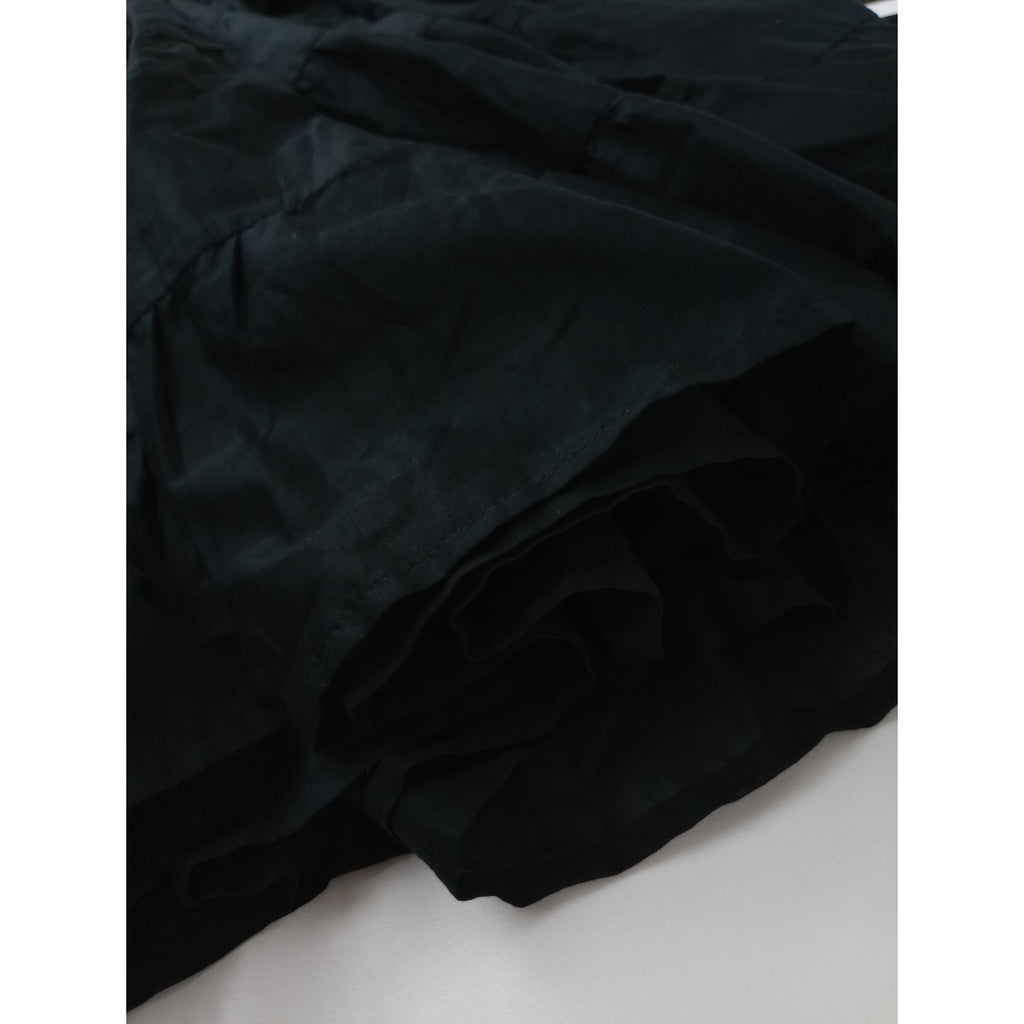 25SS  Merlette exclusive for Ron Hermanマーレット 別注 SOLIS MADIA MIDI DRESS ソリスマイダミディドレス ロングワンピース 黒 ブラック 【中古】