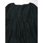 25SS  Merlette exclusive for Ron Hermanマーレット 別注 SOLIS MADIA MIDI DRESS ソリスマイダミディドレス ロングワンピース 黒 ブラック 【中古】
