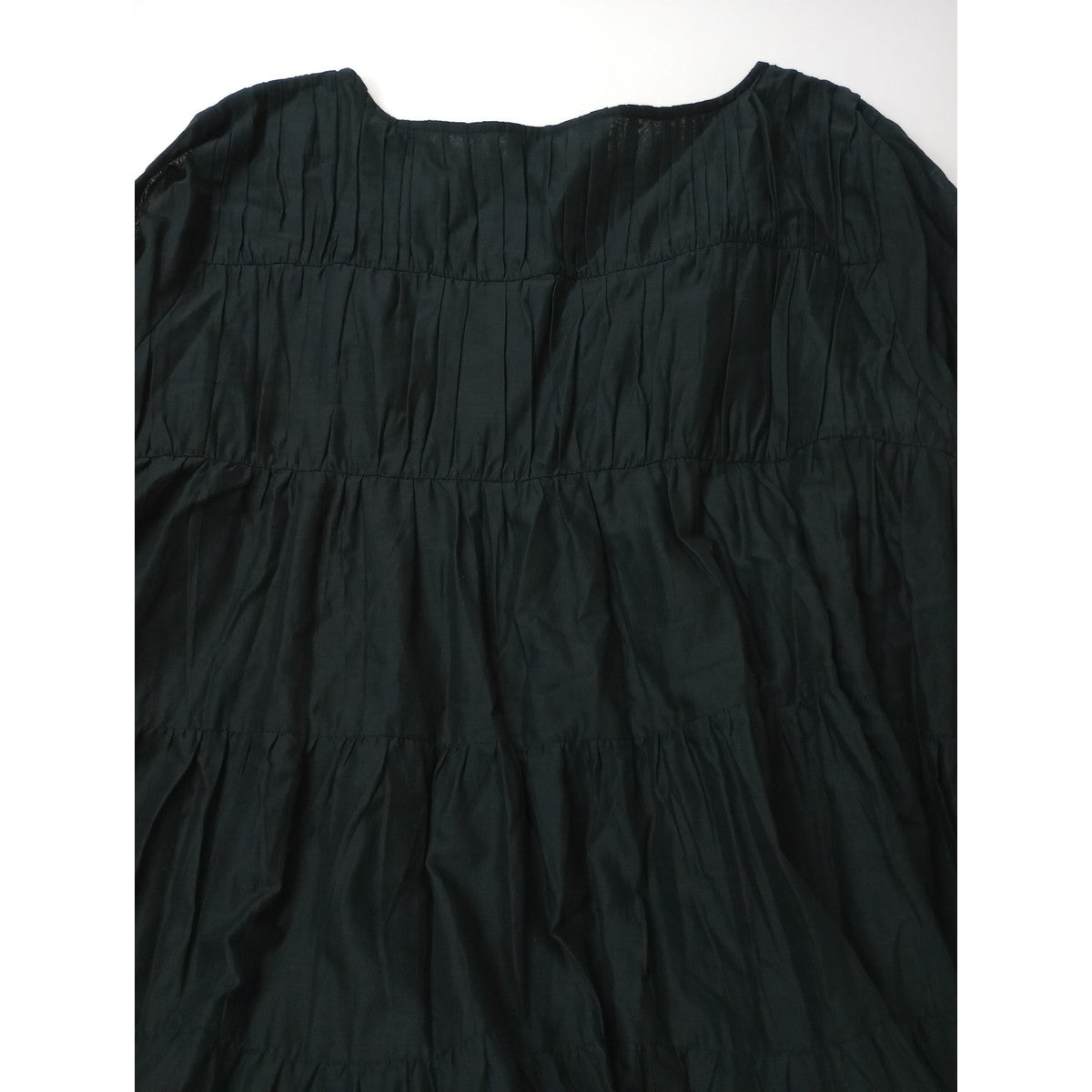 25SS  Merlette exclusive for Ron Hermanマーレット 別注 SOLIS MADIA MIDI DRESS ソリスマイダミディドレス ロングワンピース 黒 ブラック 【中古】