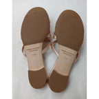 美品  MANOLO BLAHNIK マノロブラニク RIRAN サンダル  ピンク  37 2/1 靴 (14M＋4969)