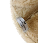 ANYA HINDMARCH アニヤ・ハインドマーチ EYES TRAPPER HAT アイズ トラッパー ハット  帽子  ベージュ 【中古】