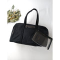 ANYA HINDMARCH アニヤ・ハインドマーチ  Gym Bag ボストン ジム バッグ  黒 ブラック 【中古】