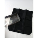 ANYA HINDMARCH アニヤ・ハインドマーチ  Gym Bag ボストン ジム バッグ  黒 ブラック 【中古】