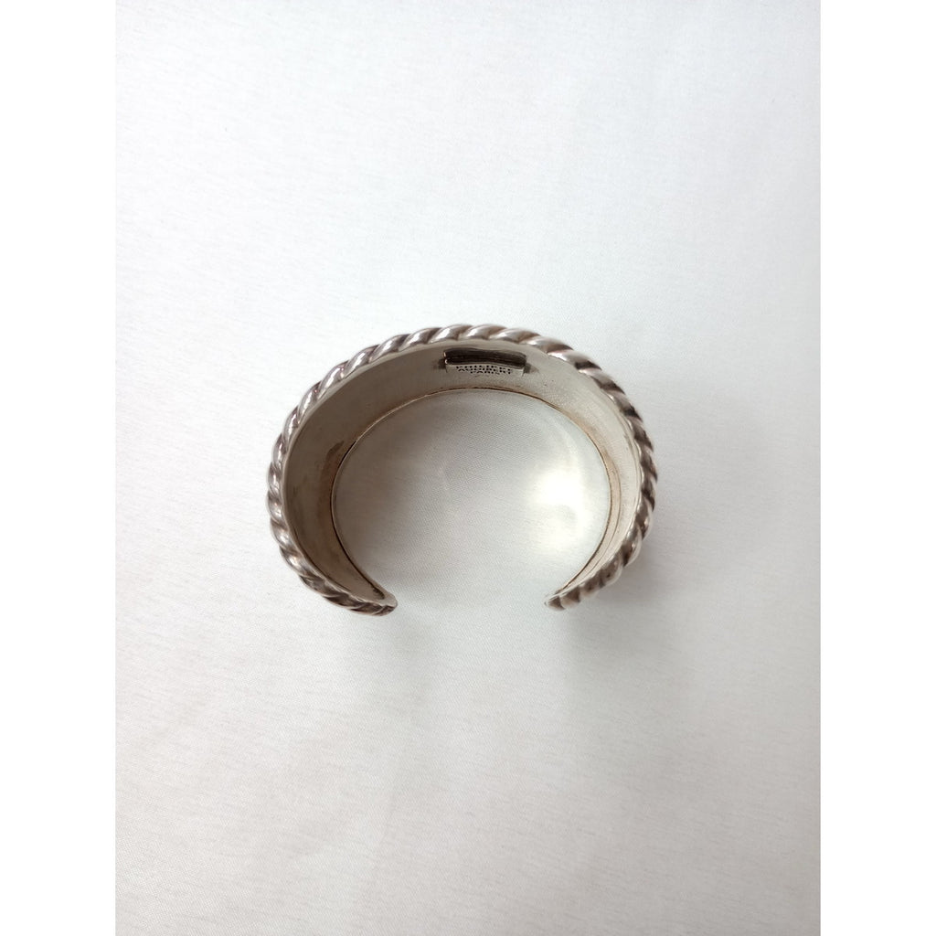 PHILIPPE AUDIBERT フィリップ・オーディベール シルバーバングル 太 シルバー 【中古】
