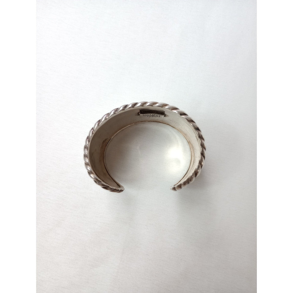 PHILIPPE AUDIBERT フィリップ・オーディベール シルバーバングル 太 シルバー 【中古】