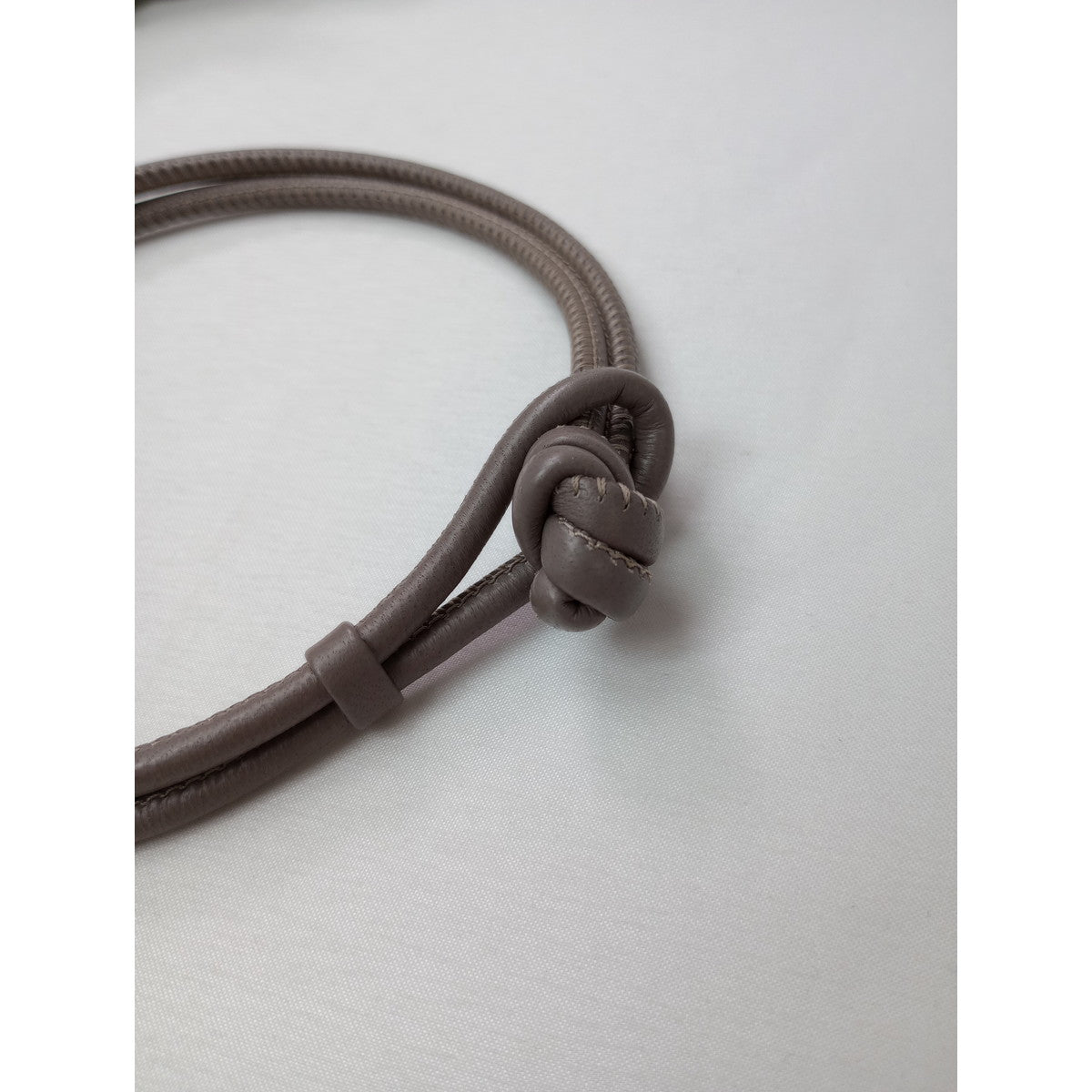 MIZUKI ミズキ パール チョーカー レザー グレージュ アクセサリー ネックレス【中古】