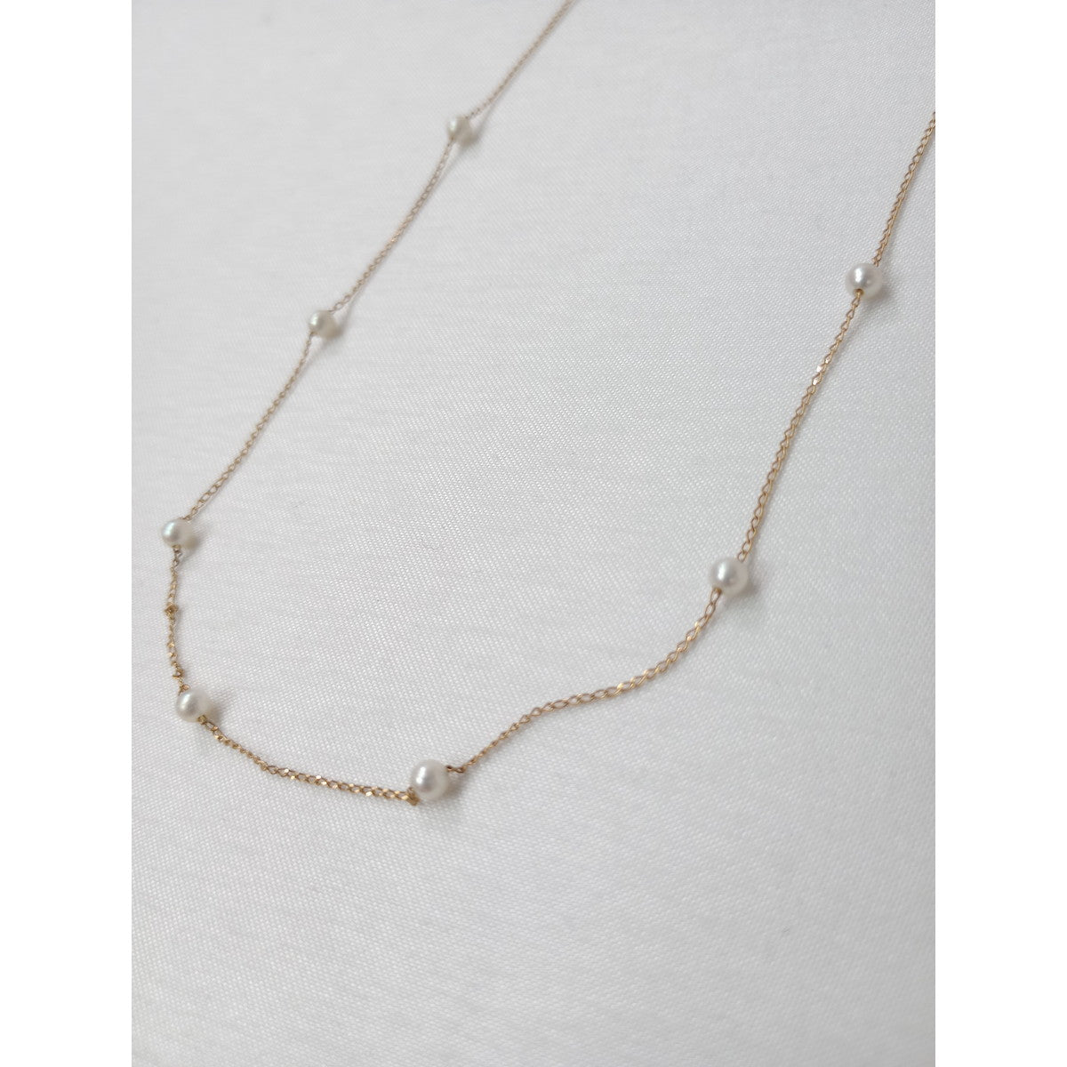 MIZUKI ミズキ K14YG 585 パール ネックレス ゴールド アクセサリー 【中古】