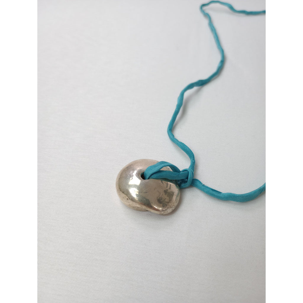P.NINA ピーニーナ ネックレス　チョーカー シルバー  アクセサリー【中古】