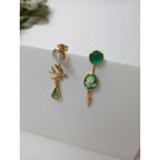 GRAINNE MORTON グレイン モートン Mint Sparrow Double Detachable Victorian Drop Earrings ドロップイヤリング ピアス ゴールド アクセサリー【中古】