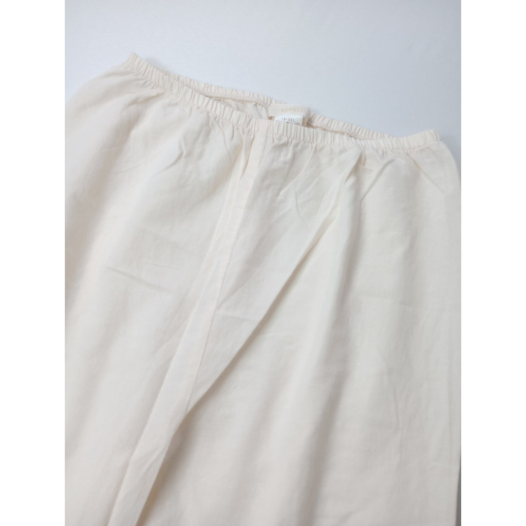 SUSURI ススリ フルッターパンツ   生成り 【中古】